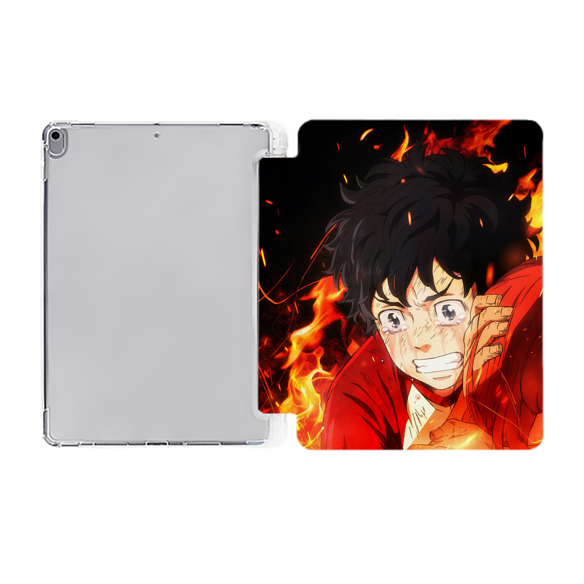 （画像用） 東京リベンジャーズ Tokyo Revengers IPad ケース ペン収納付き 三つ折りスタンド PUレザー×シリコン 対応機種9.5/10.5/10.9インチ